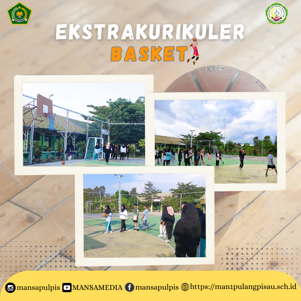EKSTRAKURIKULER BASKET MAN 1 PULANG PISAU PLUS KETERAMPILAN